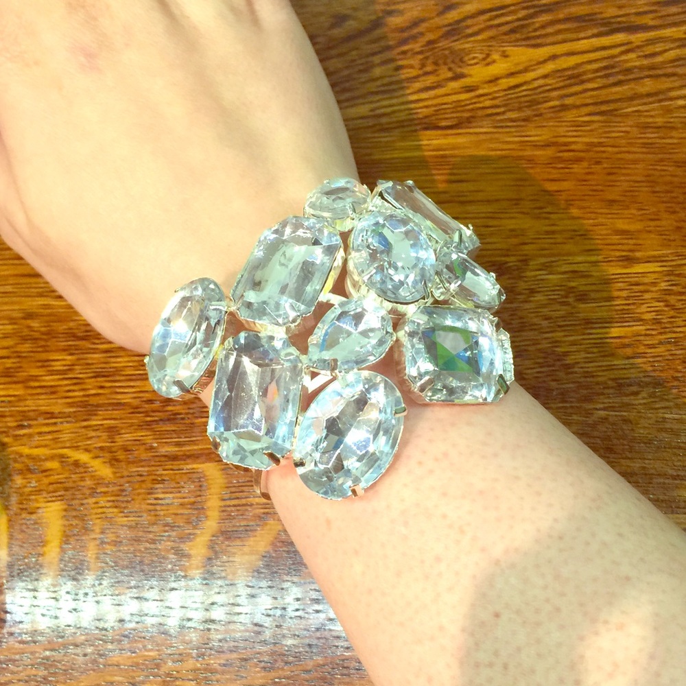 Chunky costume jewelry bracelet